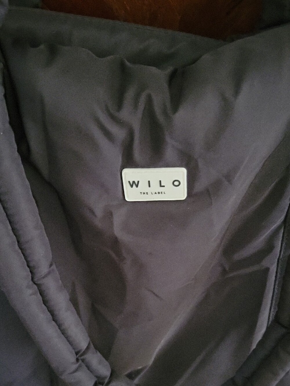Wilo The Label Black Quilted Tote Bag for Women - Picture 14 of 15